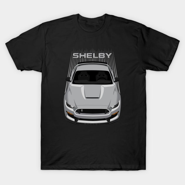 Ford Mustang Shelby GT350 2015 - 2020 - Avalanche Grey T-Shirt by V8social